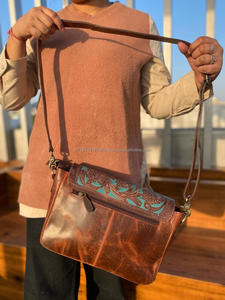 ออกแบบใหม่มือเครื่องมือขอบAztecอานผ้าห่มกระเป๋าถือJacquardสีชมพูสลิงโบฮีเมียนกระเป๋าสไตล์กระเป๋าสําหรับสตรี - Product Image 5