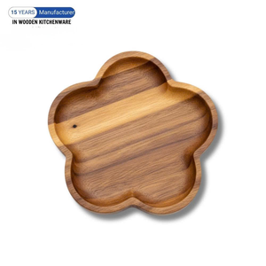 Posavasos de Madera Thanh Tung Thinh (2 Piezas) Ecológicos, Modernos, Redondos y Cuadrados, Duraderos y Reutilizables, Accesorios para Bar - Product Image 1
