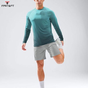 Camiseta de Compresión de Manga Larga Estilo MMA, Protección UV, Transpirable, con Estampado por Sublimación - Product Image 4