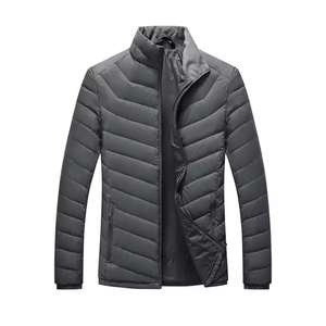 Chaqueta Acolchada para Hombre, Venta al por Mayor, Abrigo de Invierno Cálido con Capucha, Parka de Plumón para Hombre - Product Image 3