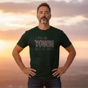 T-shirts respirants de haute qualité pour hommes, en coton 100%, coupe classique, avec strass, impression numérique pour hommes - Product Image 5