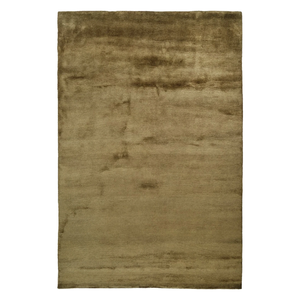 Tapis tissé à la main Olive Taupe, tapis d'appoint premium tissé à la main Olive Brown, tapis texturé uni fait main - Product Image 2
