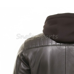 2026 Top Quality <b>Men</b> <b>Leather</b> <b>Jacket</b> Durable Casual Plain Light Weight <b>Men</b> <b>Leather</b> <b>Jacket</b> Windproof Fashion <b>Jacket</b> - Product Image 6