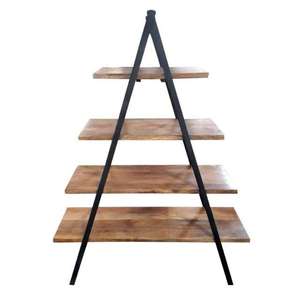 Contemporary <b>Wooden</b> <b>Bookcase</b> with Durable <b>Solid</b> Wood Shelves for Home Office Organization Living Room Styling and Bulk Supply - Product Image 1