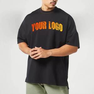 Camiseta de alta calidad de 240 g/m², estilo vintage, oversize, con hombros caídos, 100 % algodón, para hombre, corte holgado, estampada, estilo baggy, de color sólido. - Product Image 4