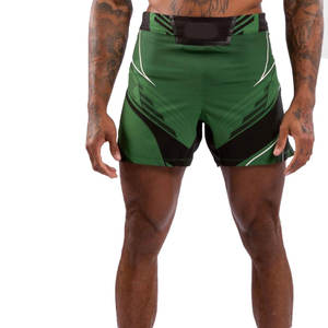 New Style <b>Men's</b> MMA <b>Shorts</b> Breathable Front Logo Mid <b>Waist</b> Vintage Style Hot <b>Shorts</b> <b>Elastic</b> <b>Waist</b> Customizable Made in Pakistan - Product Image 1