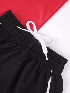 Traje de fútbol de dos piezas para niños de 5 a 14 años, Conjunto de camiseta y pantalones cortos, entrenamiento para jugar al fútbol, juego de baloncesto, reunión deportiva - Product Image 4