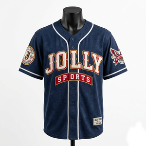 Camiseta de béisbol para hombre de poliéster transpirable de alta calidad, 180 g/m², color verde azulado con rayas, personalizada, 100 % algodón, corte holgado, estampada. - Product Image 4