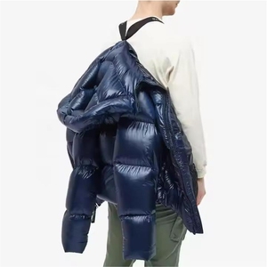 Chaquetas para hombre, chaqueta con logotipo personalizado, chaqueta de invierno de poliéster acolchada para hombre, chaquetas de alta calidad, último diseño de burbujas con capucha - Product Image 2