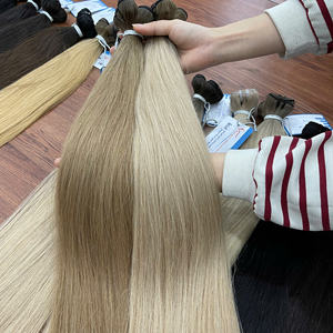 Paquets de cheveux de couleur avec trames de cheveux alignés sur les cuticules, cheveux vietnamiens de qualité supérieure pour la livraison directe, extensions de cheveux humains - Product Image 6