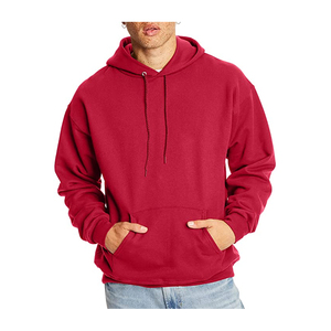 Men's Casual Sports Pullover Hoodie Hot <b>Style</b> Quick Dry Breathable 100% Polyester Plain Design Anti-Shrink Drawstring Size 6XL - Product Image 1