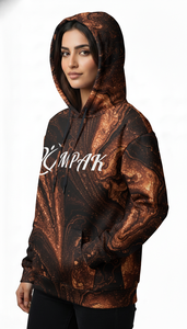 Sweat-shirt unisexe surdimensionné tendance et urbain avec impression par sublimation lisse pour les marques de vêtements lifestyle - Product Image 2