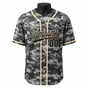 Camiseta de Béisbol Sublimada Personalizada, 100% Poliéster, Tejido de Malla Transpirable de Secado Rápido, Unisex para Adultos, OEM/ODM, Posiciones para Logotipo Personalizado - Product Image 5