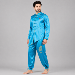 Uniforme moderno de kung fu diseñado para brindar fuerza, flexibilidad y comodidad transpirable con materiales de primera calidad y construcción duradera. - Product Image 4