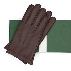 Gants en cuir de qualité supérieure, résistants à l'eau et au vent, design classique, pour un usage quotidien, vente en gros - Product Image 2