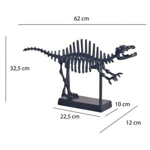 Escultura de Dinosaurio de Aluminio de Jaffs Exports, Figura Artística Contemporánea Hecha a Mano, Decoración de Mesa para Sala de Estar - Product Image 2