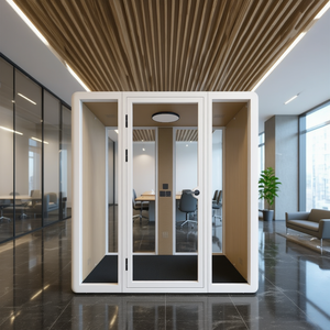 Duo HIPOD - Cabinas Telefónicas Modernas para Oficina en Casa, Cabinas Acústicas Modulares para Reuniones, Cabinas Telefónicas para Oficina o Uso Doméstico - Product Image 3
