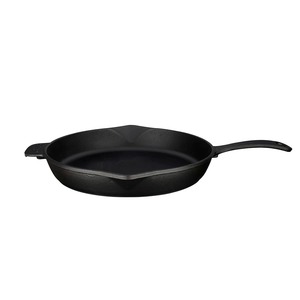 Round Ceramic Non-Stick Frying <b>Pan</b> With Plastic Handle For Gas <b>And</b> Induction Cooker Hand Wash Only - Product Image 6