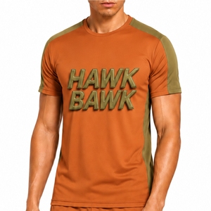 <b>Men</b>’s Casual <b>T</b> <b>Shirt</b> Shorts Set Crew Neck Quick Dry Sporty Summer Activewear Knitted <b>Polyester</b> Casual <b>T</b> <b>Shirt</b> And Shorts Outfit - Product Image 4