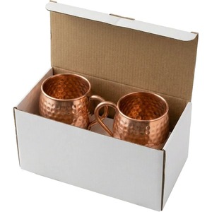 Mug à Moscow Mule en cuivre pur martelé GLOSSY TOUCH ART, portable, pour usage domestique - Product Image 2