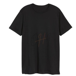 Camiseta Premium para Hombre, Negra, Oversize, de Algodón Tie-Dye, Transpirable, 320g, Cuello Redondo, Manga Corta, Estilo Minimalista Urbano - Product Image 3