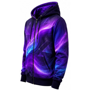 Las Mejores Sudaderas con Cremallera de Algodón y Forro Polar, Sudadera Personalizada 2026 Basics, Sudaderas con Cremallera para Hombre en Venta - Product Image 3