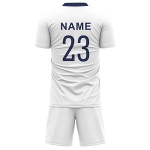 ชุดฟุตบอลรุ่นใหม่มาแรง คุณภาพสูง ผลิตจากโพลีเอสเตอร์ 100% ป้องกันแบคทีเรีย ระบายอากาศได้ดี แห้งเร็ว สไตล์ลำลองสำหรับทีมกีฬา - Product Image 3