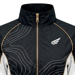 Women's Multi Colour Windbreaker Jacket & Shorts <b>Set</b> Full Sleeve <b>Knitted</b> Polyester Custom Logo Women Activewear Breathable <b>Sets</b> - Product Image 6