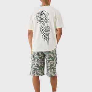 Camiseta Ligera de Algodón para Hombre, con Estampado Gráfico, Manga Corta, Estilo Urbano, Impresión DTG Personalizada - Product Image 2