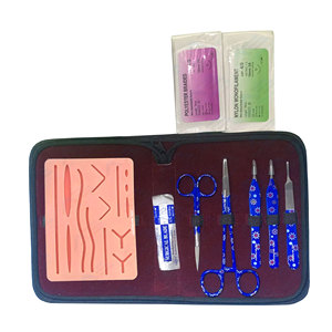 Kit de Práctica de Sutura para Estudiantes de Medicina, con Almohadilla de Práctica de Sutura, Kit de Disección y Sutura Duradero - Product Image 1