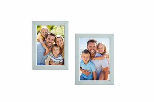 Cadre photo en bois vintage moderne fait main pour la décoration de la maison, salon, chambre, cadre mural pour affichage de portraits de famille - Product Image 4