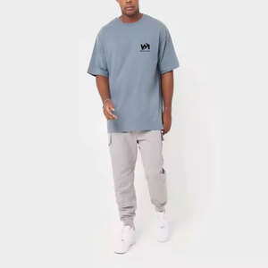 Camiseta Oversize para Hombre, 100% Algodón, con Logo Impreso, Precio Económico, Ligera, de Secado Rápido, Corte Holgado, para Uso en Exteriores - Product Image 6