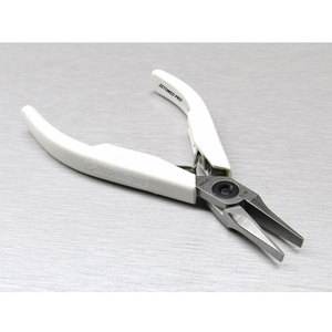 คีมปากแบนสแตนเลสคุณภาพสูง 120 มม. ด้ามจับสองชิ้น น้ำหนักเบา ใช้งานลื่นไหล เหมาะสำหรับงานทำเครื่องประดับ มีตัวเลือกแบบกำหนดเองได้ - Product Image 2