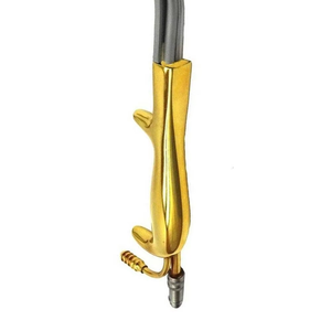 Retractor Manual Iluminado con Fibra Óptica Tebbetts de 190x36mm para Cirugía Plástica y Aumento de Senos - Product Image 1
