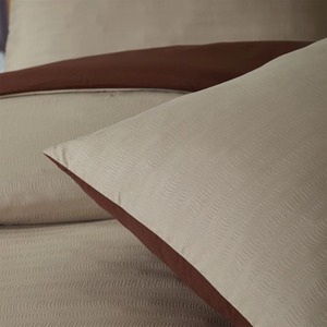 Parure de lit d'hôtel de luxe en coton 100% 250TC, housse de couette et drap plat - Product Image 4