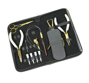 อุปกรณ์ต่อผมอุปกรณ์ต่อผมทำจากสเตนเลสเคลือบด้วยผงสีทองและสีขาว - Product Image 2
