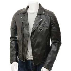 Chaquetas de Cuero para Hombre, Moda Urbana, Fabricante Pakistaní, Chaquetas de Cuero para Hombre Cálidas para Invierno - Product Image 5