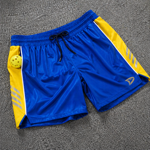 Wholesale Tournament Ready Pickleball <b>Shorts</b> <b>Men</b> <b>Elastic</b> <b>Waist</b> Quick Dry Stretch <b>Shorts</b> - Product Image 1