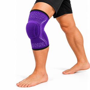 Genouillères souples pour hommes et femmes, idéales pour la gym, le fitness, la course, l'entraînement, la randonnée – Protection athlétique durable et antidérapante (OEM/ODM) - Product Image 1