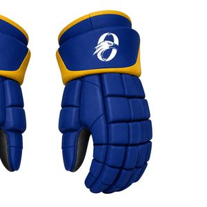 Gants de hockey sur glace personnalisés couleur or unisexe professionnels de protection antidérapants avec sangle de poignet réglable respirants et légers - Product Image 3