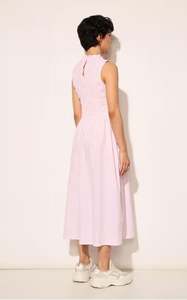 Robe longue ample sans manches pour femme, collection été 2026, idéale pour soirées et fêtes, style vintage sexy à col montant et imprimé floral - Product Image 4