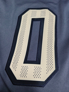 Men's Navy Blue Soccer Jersey Set Number 10 Sublimated Print Moisture Wicking Short Sleeve Athletic Fit Adult Size - Product Image 5