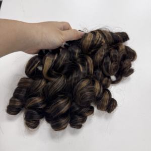 Precio asequible Cabello humano vietnamita Hueso recto Precio al por mayor Trendy Ombre Color naranja quemado Cabello de alta calidad - Product Image 2