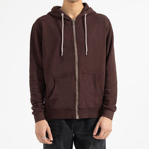 Sudaderas con capucha de alta calidad con cremallera para hombre, fabricadas en Pakistán, lisas, transpirables, para adultos, las más vendidas en Pakistán. - Product Image 1