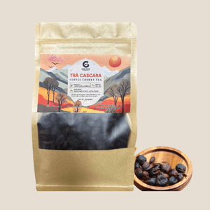 Té de Cereza Cascara Dulce Natural 100g Arábica Gaia Café Vietnam Lam Dong Precio Bajo Grado Especial con Nueva Cosecha - Product Image 1