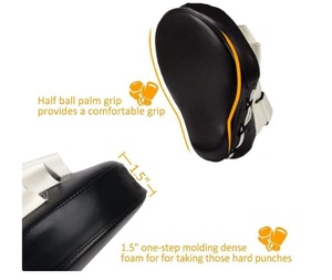 Almohadillas de boxeo Focus Punching Pads de la mejor calidad para entrenamiento de boxeadores, MOQ bajo, con logo personalizado, entrenamiento profesional. - Product Image 3