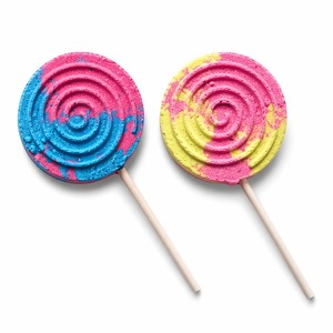 Bombas de Baño Efervescentes en Espiral, Rosadas, Azules y Amarillas, Hechas a Mano, Lindas, con Ingredientes 100% Naturales, Etiqueta Privada OEM - Product Image 1
