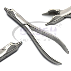 1 pièce Pince dentaire universelle manuelle pour la mise en forme de fils et la création de boucles d'arcades, avec poignée ergonomique, de Blush Surgical - Product Image 1