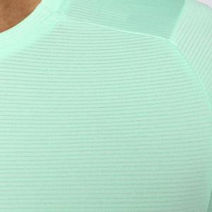 Camiseta de Manga Corta para Hombre, Color Verde Menta, Corte Regular, Cuello Redondo, Estilo Casual, 100% Poliéster, Tejido de Punto, Color Sólido, Secado Rápido, Servicio OEM - Product Image 6