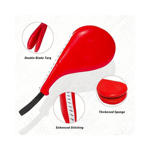 6pcs Multi-Functional Curved <b>Focusing</b> Boxing Training Hand Target <b>Pad</b> Adjustable Hand Foot Target PU Leather Durable for Unisex - Product Image 6